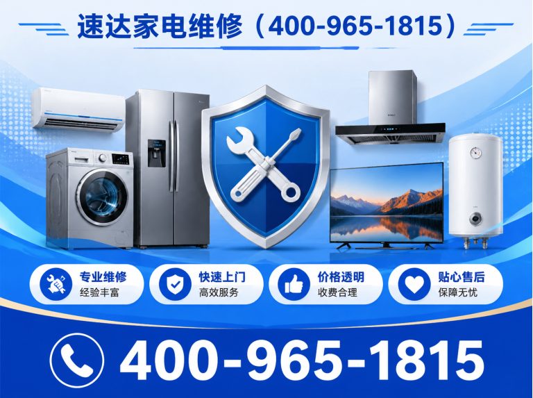 梅州速达家电维修展示图